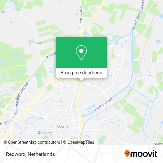 Redworx kaart