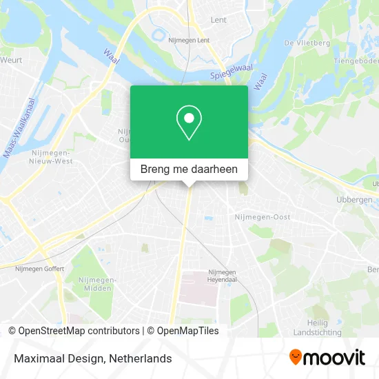 Maximaal Design kaart