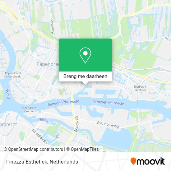 Finezza Esthetiek kaart