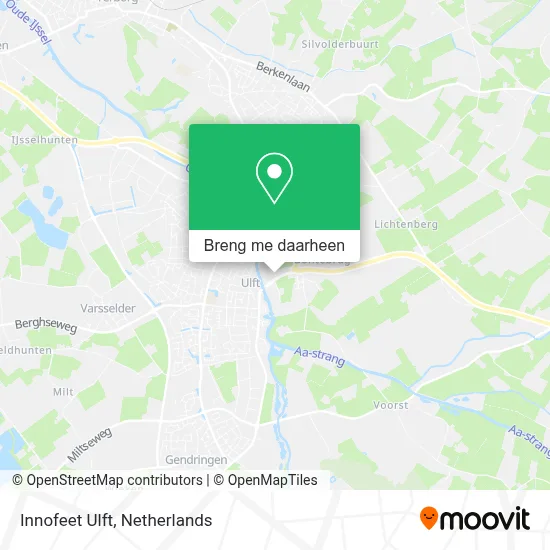 Innofeet Ulft kaart
