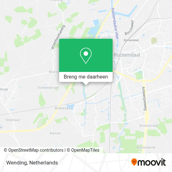 Wending kaart