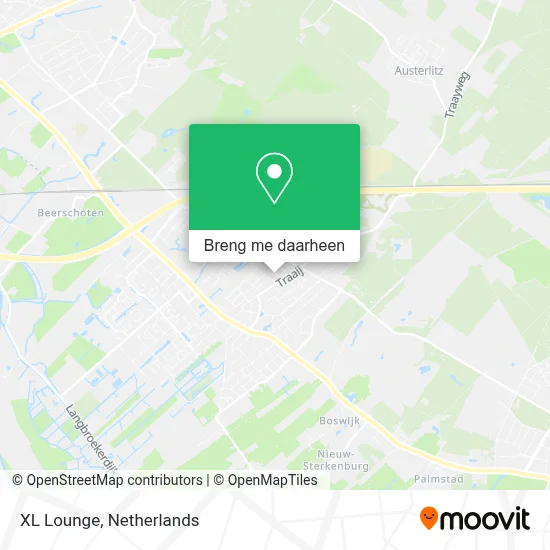 XL Lounge kaart