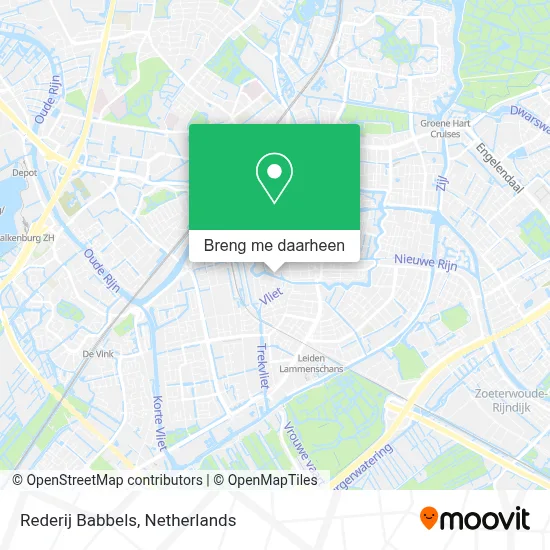 Rederij Babbels kaart