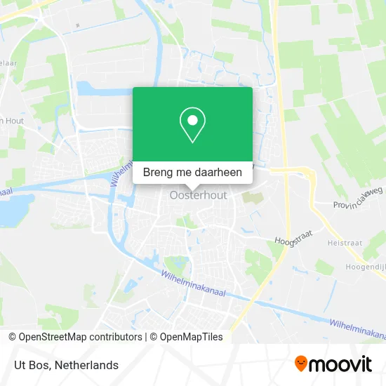 Ut Bos kaart