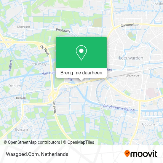 Wasgoed.Com kaart
