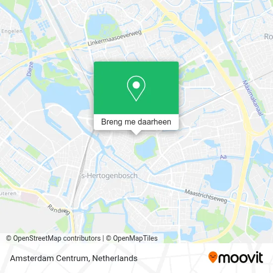 Amsterdam Centrum kaart