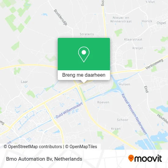 Bmo Automation Bv kaart