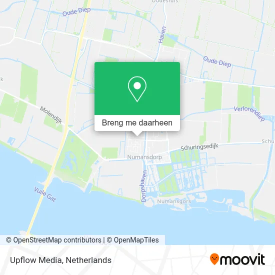 Upflow Media kaart