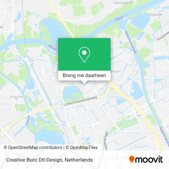 Creative Buro Dtl-Design kaart