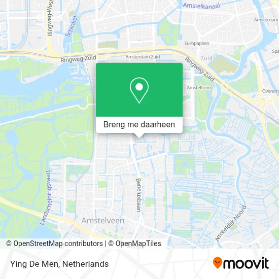Ying De Men kaart