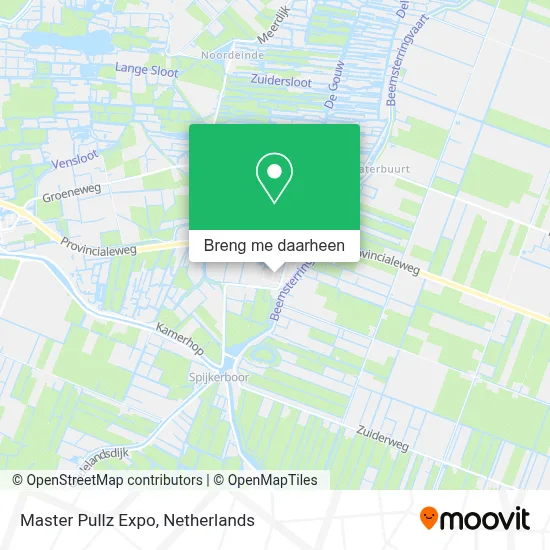 Master Pullz Expo kaart
