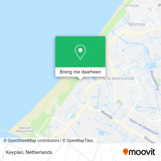 Keyplan kaart