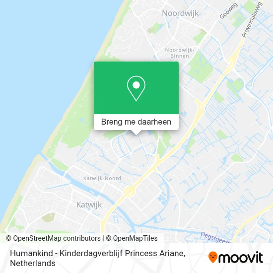Humankind - Kinderdagverblijf Princess Ariane kaart