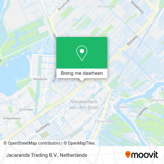 Jacaranda Trading B.V. kaart