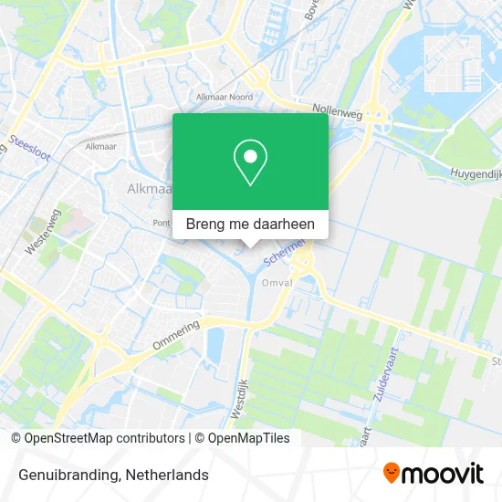 Genuibranding kaart