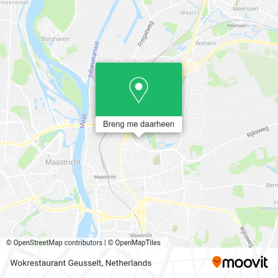 Wokrestaurant Geusselt kaart