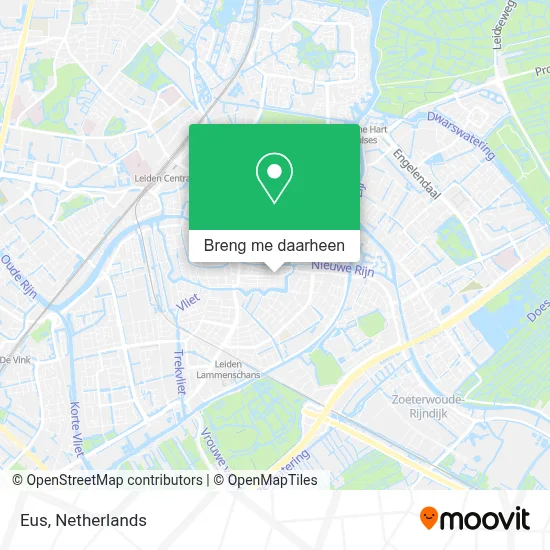 Eus kaart