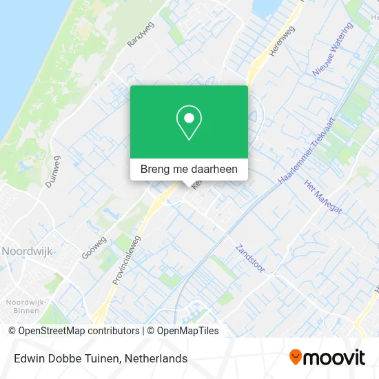 Edwin Dobbe Tuinen kaart