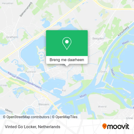 Vinted Go Locker kaart