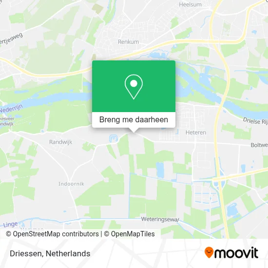 Driessen kaart
