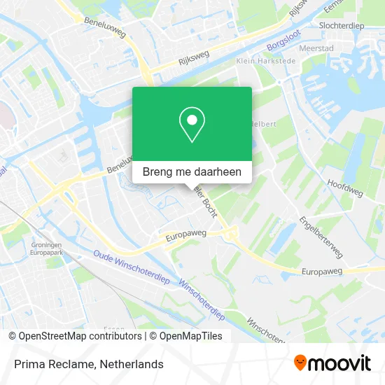 Prima Reclame kaart