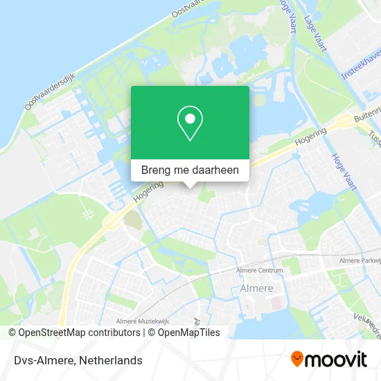 Dvs-Almere kaart