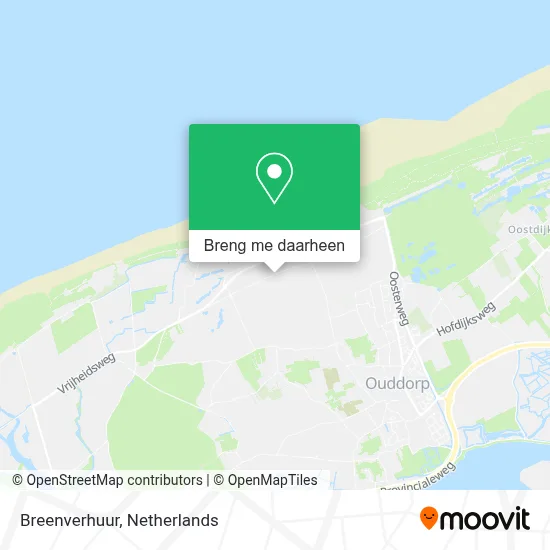 Breenverhuur kaart