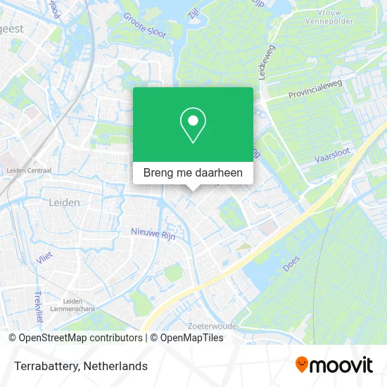 Terrabattery kaart