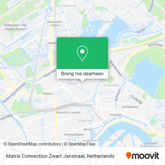 Matrix Connection Zwart Janstraat kaart