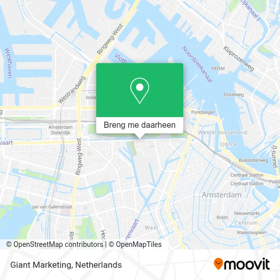 Giant Marketing kaart