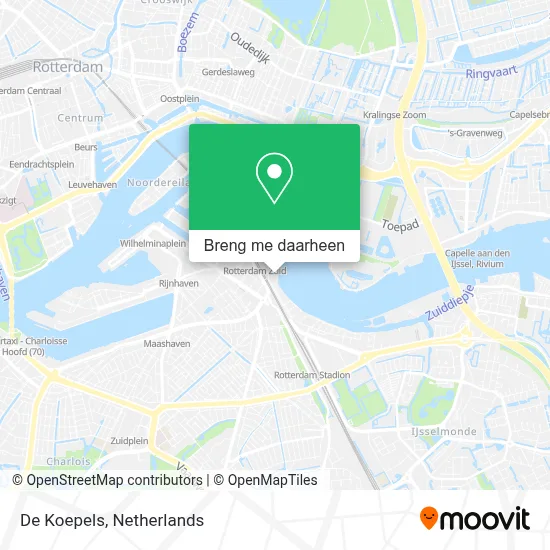 De Koepels kaart