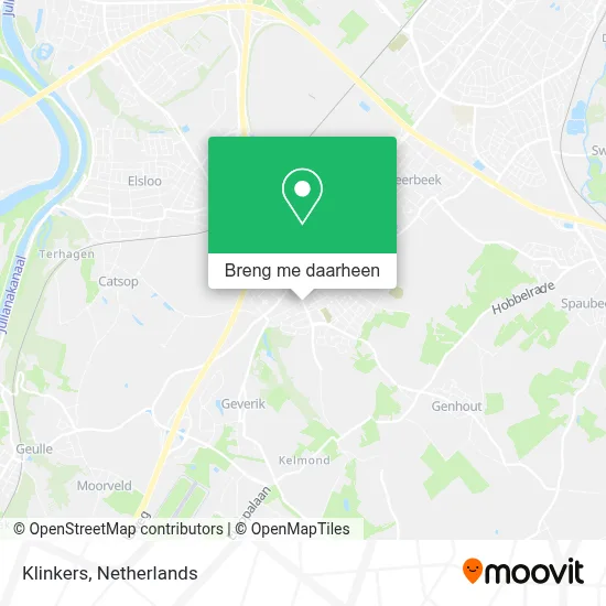 Klinkers kaart