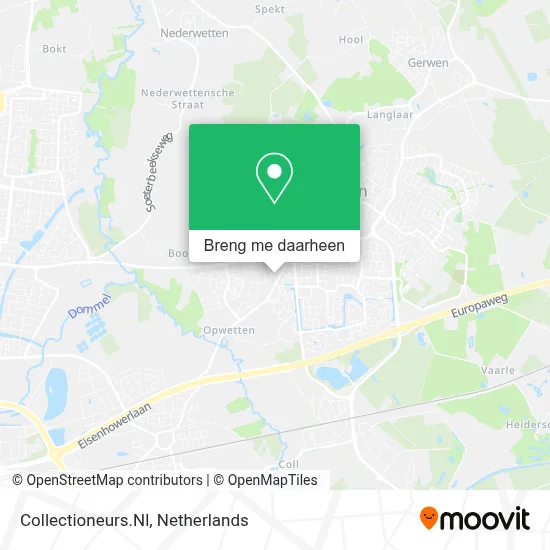 Collectioneurs.Nl kaart