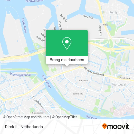 Dirck III kaart
