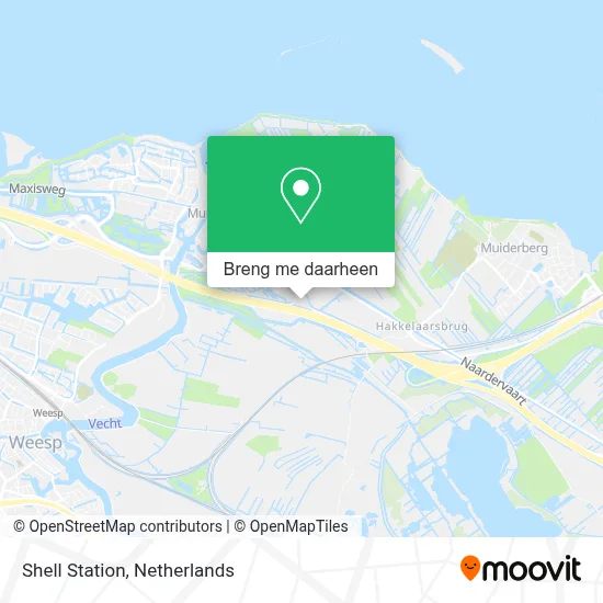 Shell Station kaart