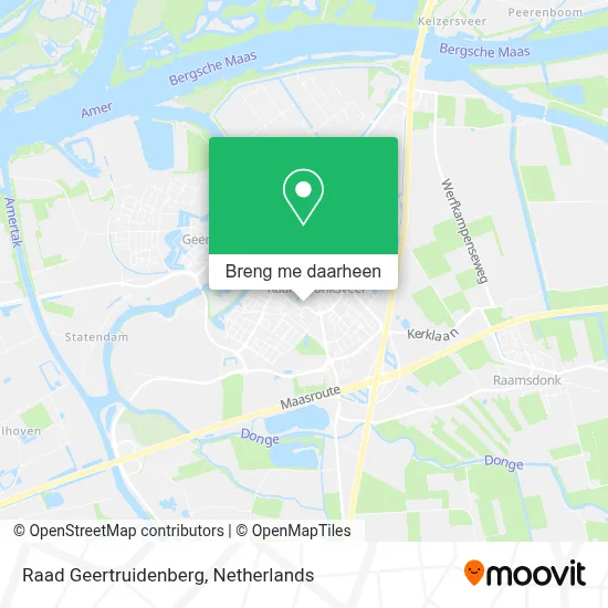 Raad Geertruidenberg kaart