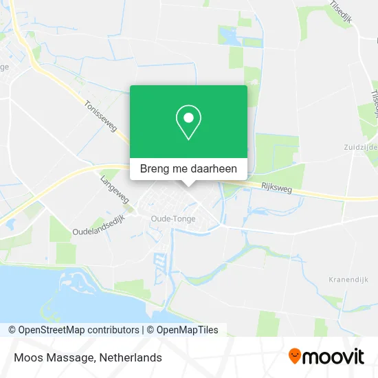 Moos Massage kaart