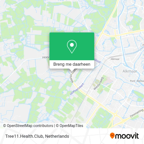 Tree11.Health.Club kaart