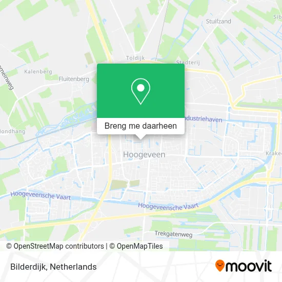 Bilderdijk kaart