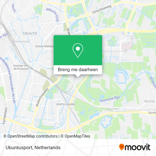Ubuntusport kaart
