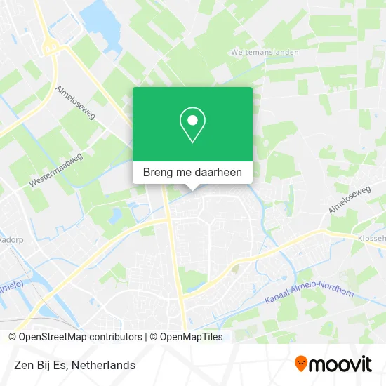 Zen Bij Es kaart