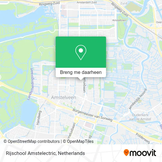 Rijschool Amstelectric kaart