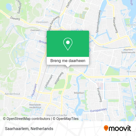 Saarhaarlem kaart