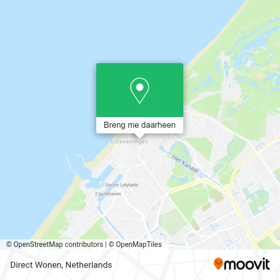 Direct Wonen kaart