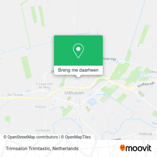 Trimsalon Trimtastic kaart