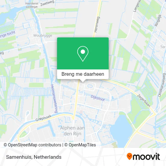 Samenhuis kaart