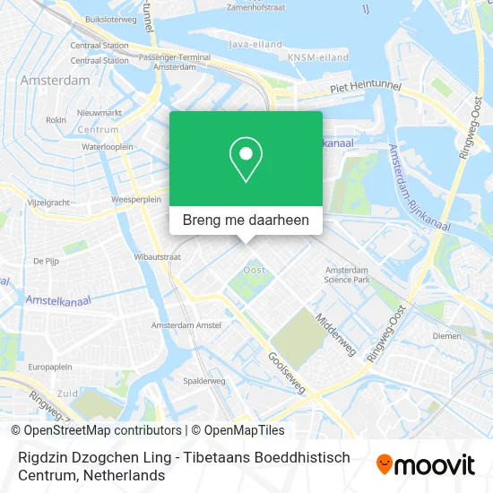 Rigdzin Dzogchen Ling  - Tibetaans Boeddhistisch Centrum kaart