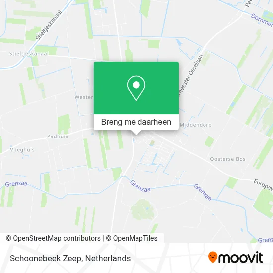 Schoonebeek Zeep kaart