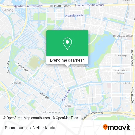 Schoolsucces kaart