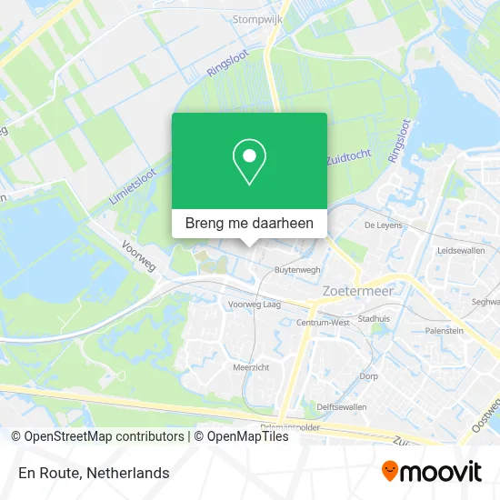 En Route kaart